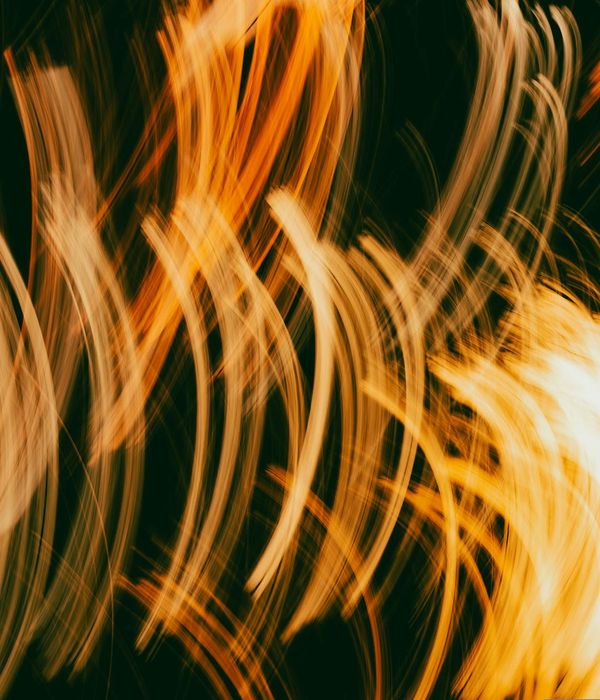 Abstract energy flow representing active lifestyle movement